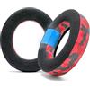 WC FreeZe HS60 - Cuscinetti auricolari di ricambio in gel rinfrescante per Corsair HS50, HS60, HS70 e altri di Wicked Cushions - Maggiore comfort, durata, spessore e isolamento acustico | Red Camo