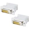 conecto CC20103 Adattatore da DVI-D a VGA (Connettore DVI-D (24 + 1-pin) a Connettore VGA (15 pin), contatti dorati (2 pezzi), nero