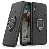MaiJin LuluMain Compatibile con Xiaomi Mi A2 Lite Cover, Custodia Armor Anello Cavalletto (Funziona con Il Supporto Magnetico per Auto) Case Paraurti per Xiaomi Mi A2 Lite, Redmi 6 PRO (Nero)