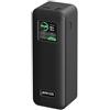 SEIAIYG Custodia Compatibile con Anker Prime 27650mAh Power Bank (250W), Cover Protettiva in Silicone - Antishock & Antiscivolo, Nero