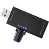 OVNSHVN Regolatore di velocità della ventola USB 18 W, regolatore di velocità regolabile DC 5 V, 4 A, ingresso con connettore di tipo C, controllo continuo della velocità per ventola USB, nero