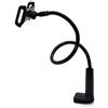 VOANZO Supporto per telefono cellulare, flessibile supporto per telefono pigro lungo 80 cm, supporto per staffa di montaggio per supporto per tutti i telefoni e tablet