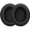 kwmobile 2x Cuscinetto Cuffie Compatibile con Beats Studio Pro Pad - Cuscinetti Ricambio Cuffie Over Ear Simil Pelle - nero