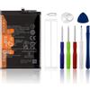 SwarKing Batteria di ricambio ricaricabile a 0 cicli HB416594EGW, compatibile con Honor X8a/90 Lite con strumenti