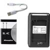 Winnerplusa BL 4C Batteria con Caricatore