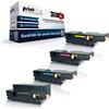Print-Klex 4x Cartucce Toner Compatibili per Dell C1660w C1660 W C 1660 W (Tutti 4 Colori) Nero Ciano Magenta Giallo