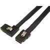 Jopto Cavo interno da 0,8 m mini SAS 36 pin SFF-8087 ad angolo retto 90 gradi SFF-8087 80 cm piatto ad angolo sinistro 90 gradi Mini SAS 36 pin SFF-8087 a SFF-8087 cavo dati ad alta velocità SFF-8087