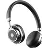 iKF Rona Cuffie Wireless Adattive con Cancellazione del Rumore, Retro Bluetooth On Ear con Hi-Res audio, fino a 75 Ore di Riproduzione, Microfono HD, Modalità Trasparenza(Nero)