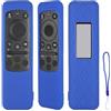 CTRLBETTER Custodia per telecomando in silicone compatibile con Samsung BN59-01432A BN59-01432D BN59-01455E BN59-01432J telecomando antiurto custodia con cordino (blu)