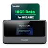 GlocalMe MeowGo Router WiFi Mobile 4G, DL 390 Mbps/UL 150 Mbps, Internet Mobile per 200 Paesi Globali, Nessuna SIM Necessaria, WiFi Portatile per Viaggi senza Contratto con 10GB di Dati in Europa