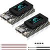YELUFT 2 schede di sviluppo presaldate ESP32 LoRa V4 con antenna LoRa 915 MHz, WiFi integrato Bluetooth SX1262 display OLED da 0,96 pollici, interfaccia di tipo C per tastiera a rete Arduino