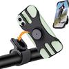 Haslaky Supporto Telefono Moto 360° Rotazione, Universale Porta Telefono Velo per Trotinette Elettrico, Montagno, Scooter Moto Sportiva, 4.5-7 Pollici Smartphone
