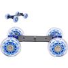 Hominas Camera Dolly Skater Mini 10 kg Desktop Carico Rail Roller Track Slider Dolly Skater Car per DSLR Camera Camcorder