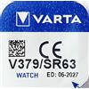 Varta Batteria a bottone SR 521 all'ossido d'argento