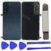 PCTC Galxy S22 Plus Vetro Posteriore di Ricambio per Samsung Galaxy S22 Plus, con Nastro Adesivo Preinstallato e Obiettivo della Fotocamera + Kit di Riparazione,Verde