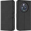 Verco Custodia per Honor Magic 5 Pro, custodia a libro per Honor Magic 5 Pro, colore: Nero