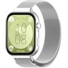 Niboow Cinturino per Huawei Watch Fit 5/5 Pro / 4/4 Pro / 3, Uomini Donne Metallo Acciaio Inossidabile Chiusura Magnetico Cinturini per Huawei Watch Fit 5/5 Pro / 4/4 Pro / 3 - Argento