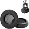 HAIZEEN Aggiornato/Professionale Cuscinetti auricolari di ricambio per K240 Compatibile con AKG K52 K72 K92 K240 Cuffie(Tessuto e Schiuma memory Cuscinetti di ricambio per cuffie)