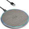 Huaqmok Caricabatterie wireless, tappetino di ricarica wireless da 15 W per iPhone 17/16/15/14/13/12/11 Pro/Pro Max/XS Max/XR/SE, Samsung Galaxy S22/S21S20/S10/S9/Note10/9, Huawei P40/P30, Xiaomi, AirPods 2