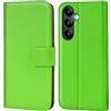 Verco Custodia a libro per Samsung Galaxy A25 5G, per Samsung A25 5G, colore: verde