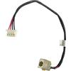 ZAHARA DC Power Jack Alimentazione Connettore Cavo per Acer Aspire A51551G A51553G A61551G A51551 A51553 A61551 DC301010O00 Charge Port DC Dock Power Jack