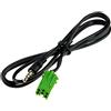 YINETTECH Clio lista di aggiornamento, Jack Adattatore per iPod/MP3/AUX 3,5 mm, per Renault Clio Megane Laguna Scenic