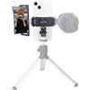 NICEYRIG Smartphone Selfie Vlog Mirror Kit con Flip Screen Mirror e Multifunzione Cold Shoe Supporto per telefono Treppiede Telefoni compatibili da 4,7 a 6,7 pollici (versione Plus)
