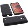 foto-kontor Custodia Compatibile con cellulari Ulefone Note 8P Cover in Gomma TPU di Colore Nero