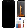 E-YIIVIIL Display di ricambio compatibile con Doogee S61, S61 PRO 6.0 LCD Display Touch Screen Assembly con strumenti