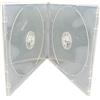 Dragon Trading 25 custodie doppie trasparenti per CD, infrangibili, dorso da 10,4 mm, con custodia esterna per opere d'arte, contiene 2 CD/DVD/Blu-ray Disc, ideali per sostituzioni, archiviazione e spedizione