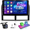 NHOPEEW Autoradio 2+64G per Jeep Grand Cherokee WJ 1998-2004 - Carplay senza fili e Android Auto - Stereo Android 13 da 9 pollici con WiFi EQ GPS Mirror Link FM RDS + Telecamera posteriore AHD