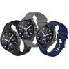 SenMore 3 Pezzis Cinturino per Xiaomi Mi Watch/Xiaomi Watch S1 Active/S1/S1 Pro/S2/S3/Xiaomi Watch 2 Pro, 22mm Regolabile Sportiva Silicone Cinturini per Xiaomi Watch 2 Pro Smartwatch.