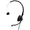 Jabra Biz 2400 II USB-A BT MS Cuffie Mono On-Ear, Cuffie con Cavo e Cancellazione del Rumore, ottimizzate per Microsoft Skype for Business, Con Unità di Controllo vocale HD e Bluetooth