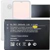 Aousavo BL-29CI - Batteria di ricambio compatibile con Nokia C10, C20, C21 BL-29C1 Batteria