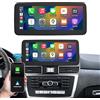 Ninetom Autoradio 12,3 pollici touch screen con carplay wireless e auto Android per Mercedes Benz ML GL W166 X166 con sistema NTG4.5/4.7, supporta Mirrorlink, fotocamera
