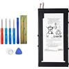 Vvsialeek Batteria per tablet LIS1569ERPC per Sony Xperia Z3 Tablet SGP621 SGP641 SOT22 con toolkit