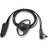 SUNDELY® forma D auricolare con microfono e PTT per Motorola radio GP140 GP380 HT1250 MTX900 PRO9150 PTX780 multi-pin