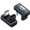 SinLoon Adattatore USB 4 da 240 W, 80 Gbps, compatibile con Thunderbolt 4, convertitore video 8 K a 60 Hz, ricarica PD e trasferimento dati per laptop, tablet, SSD, monitor (U Male to U Female)