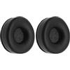 OTOTEC 1 paio di cuscinetti auricolari di ricambio in schiuma di pelle proteica, compatibili con cuffie Sennheiser HD25, HD25-II, HD25SP, HD25SP-II, colore nero