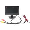 EIMSOAH Monitor per Auto con Display TFT da 4,3 Pollici con Parasole Monitor per Retromarcia, Display LCD a Colori Monitor per Telecamera per Retromarcia Monitor per Auto Impermeabile