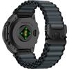 KiimLaa Quickfit 26mm Sportiva Cinturino Nylon Compatibile con Garmin Fenix 8 Pro/8 51mm/7X Pro Solar/6X/5X, Traspirante Cinturini per GARMIN Quatix 8 51mm/Tactix 8 51mm/Enduro 3/Descent Mk3i - Nero