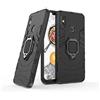 MaiJin LuluMain Compatibile con Xiaomi Mi 8 Cover, Custodia Armor Anello Cavalletto (Funziona con Il Supporto Magnetico per Auto) Case Paraurti per Xiaomi Mi8 (Nero)