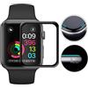LucBuy 2 Pezzi Proteggi Schermo per Apple Watch Series 7 45mm,iWatch Pellicola Protettiva in TPU Morbido a Copertura Totale con Bordo Curvo 3D e Versione Aggiornata Antigraffio (2 Pezzi - 45mm (Series 7))