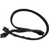 ZAHARA PCIE VGA 8 Pin to Dual 8 Pin to 6 Pin Power Cable Replacement for EVGA Supernova G2 G3 P2 GT 60+16CM