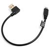 System-S USB 3.1 Type C Cavo USB A 2.0 Angolo Destro 28 cm