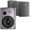 STUDIOFINIX 6.5 Pollice Altoparlanti Esterni con 800Watt Basso Potente, Altoparlanti Montati A Parete Impermeabili per Casa Patio Portico Giardino Coperto Deck (4 Altoparlanti)