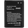 FLSTOR Batteria di ricambio per Siemens Gigaset SL78H/SL780/SL785/SL788/SL400/SL400A/SL400H, 3,7 V 1000 mAh, batteria agli ioni di litio compatibile con Telekom A806/X656 e pezzi originali n. V30145