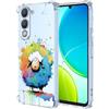 YUXING Cover Trasparente per Vivo Y29s 5G / Vivo Y04 4G - Custodia Protettiva Sottile in TPU Morbido Antiurto con Carino Motivo Disegno Cool (Sheep)