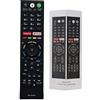 VINABTY RMF-TX310E Telecomando vocale sostitutivo adatto per TV SONY KD-43XF7596 KD-49XF9005 KD-55XF8096 con pulsanti Google Netflix