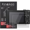 kinokoo Pellicola in vetro temperato per SONY HX99/HX99V/WX800/WX700 Clear Screen Pellicola per Sony HX99 HX99V WX800 WX700 Senza bolle/Antigraffio (2 pezzi)